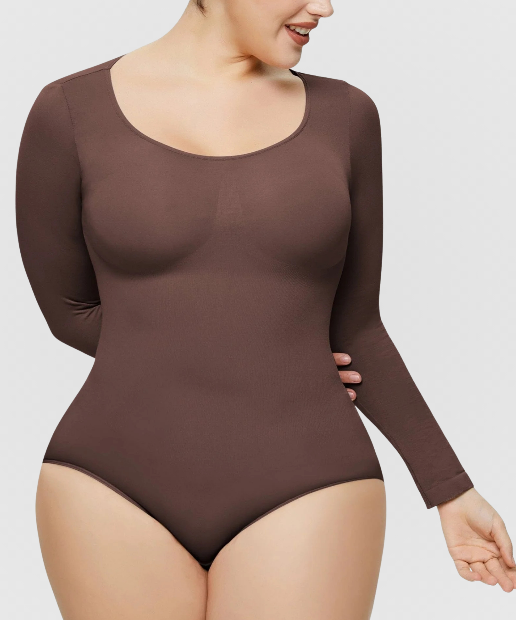 Body gainant Maya manches longues, version culotte