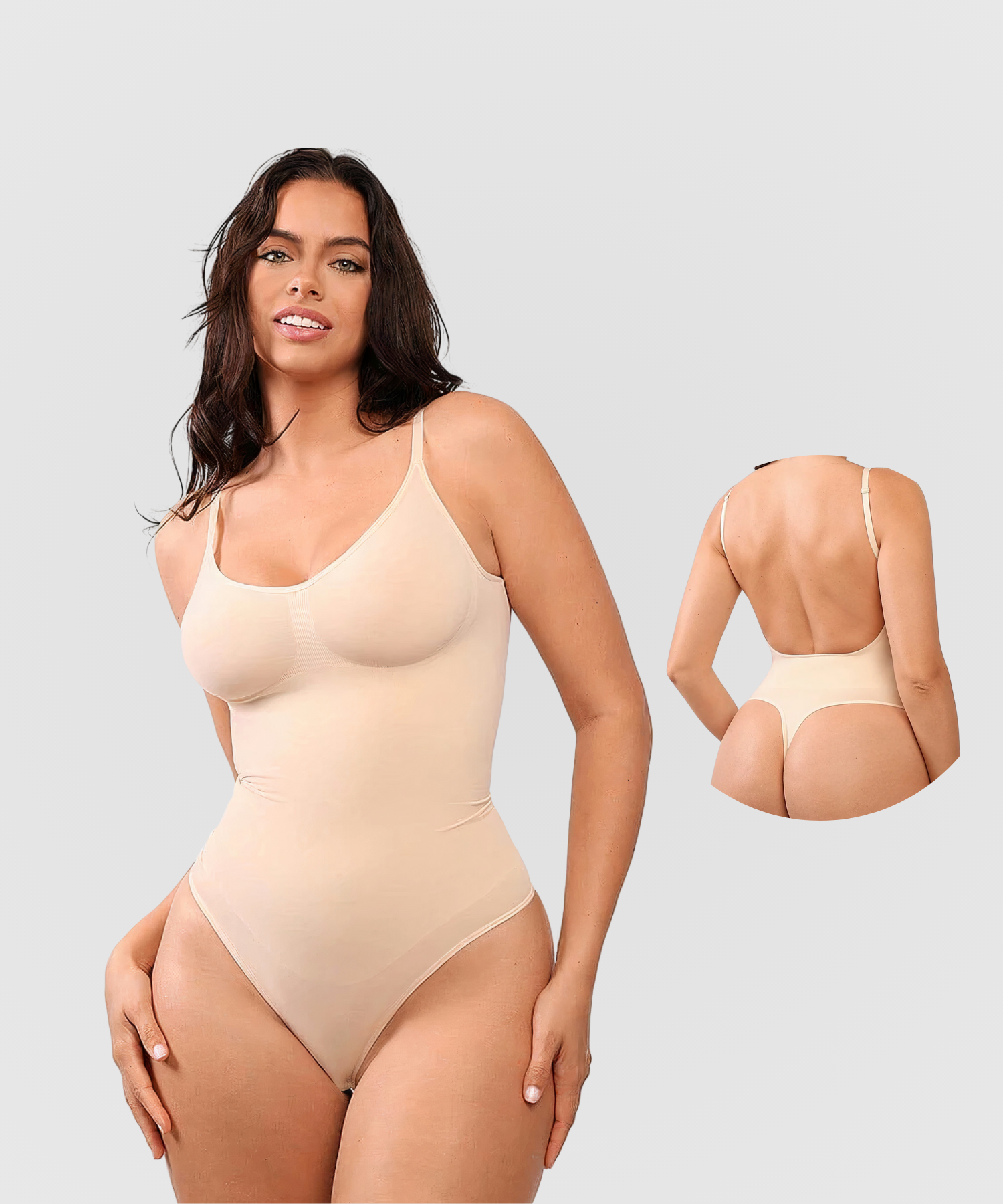 Body gainant Maya, version tanga dos nu