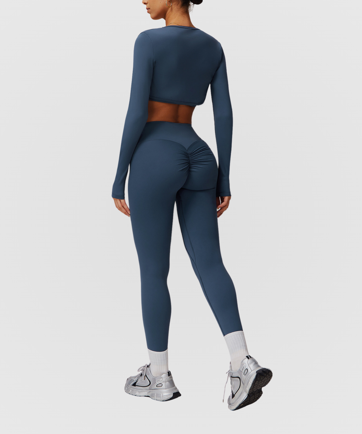 Ensemble Ava, legging, brassière et top manches longues